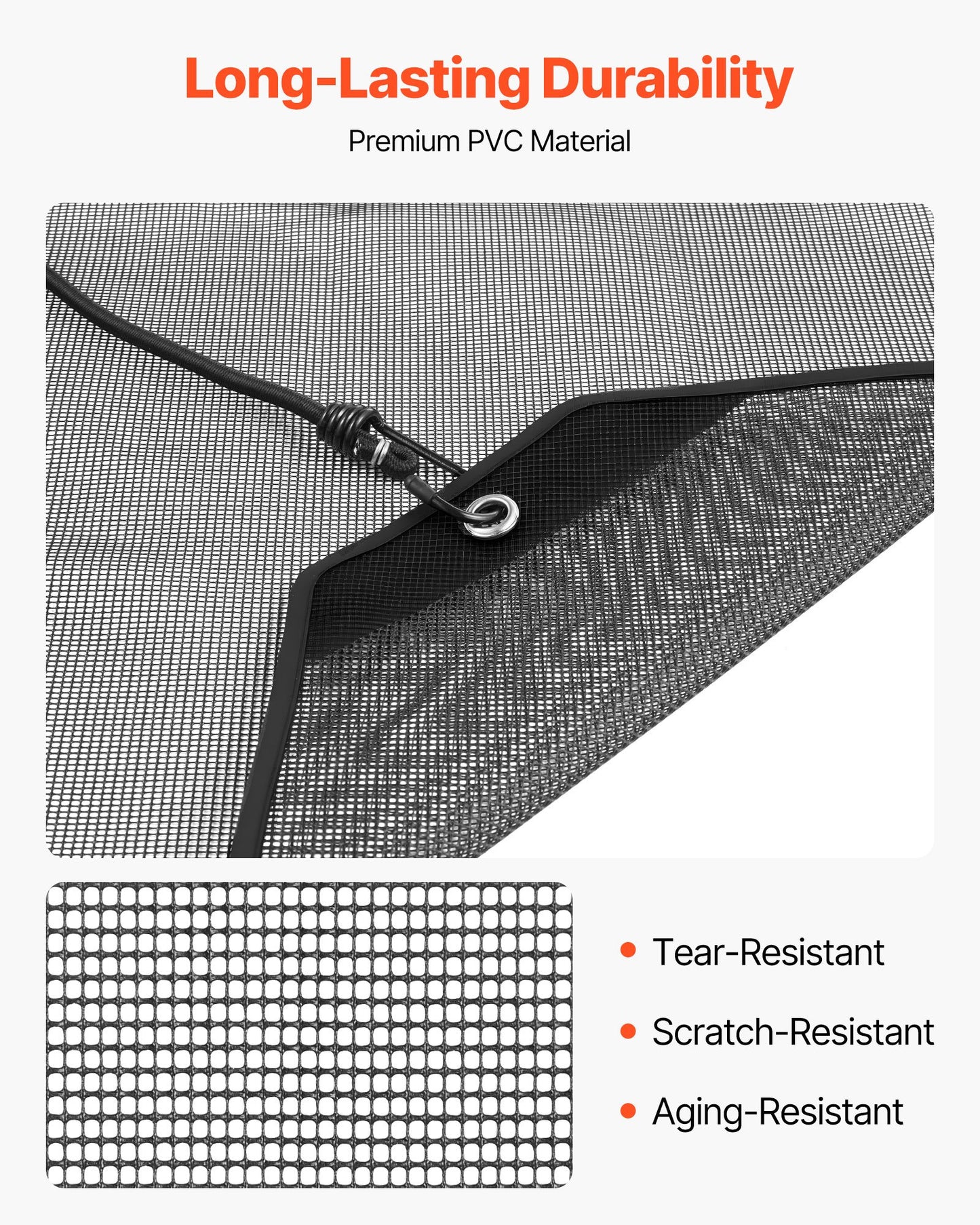 Luftkonditioneringsskydd för utomhusenheter, 910 x 910 mm Central AC-skydd för luftkonditioneringsenhet, Top Universal Mesh Defender Rivtålig Enkel installation för utomhusbruk Utomhus alla årstider, Svart