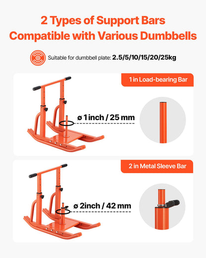 Viktsläde, Stålkraftsläde, Fitnessträningsslädar för atletisk träning, hastighetsförbättring, Träningsutrustning med justerbart höjdhandtag, Kompatibel med 25/51 mm viktskivor, Orange