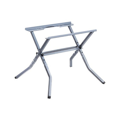 Hopfällbart stativ för bordssåg, lastkapacitet 158,76 kg, bärbart och kompakt stativ för bordssåg, kraftig konstruktion, enkel förvaring, hopfällbar design, universal för de flesta märken av bordssågar