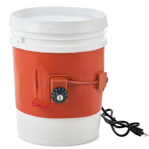 18,9 l metalltrumvärmare 800 watt 19,7 cm bredd 30-150°C justerbar
