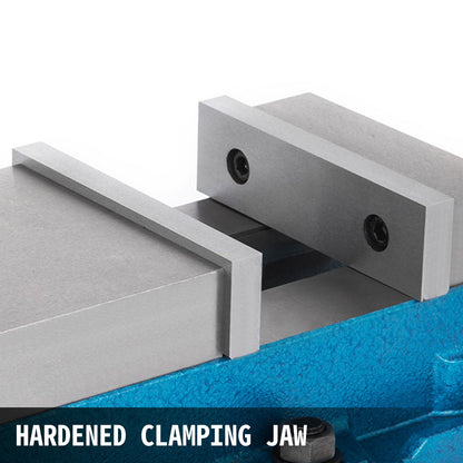 Skruvstycke för precisionsfräsmaskin, 4 tums acculås, vridbar bas, klämskruvstycke, 360 graders skala, bänkskruvstycke, klämklämma, 100 mm bredd för fräsning, borrning, precisionsdelar, finbearbetning