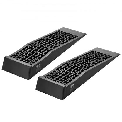 Car Ramps, 2 PCS 9072 kg GVW Capacity, 65 mm Lift Height, Portable Low Profile Car Service Ramps for Home Garage Maintenance & Oil Changes, Heavy Duty for Low Chassis Vehicle & Support Jack
