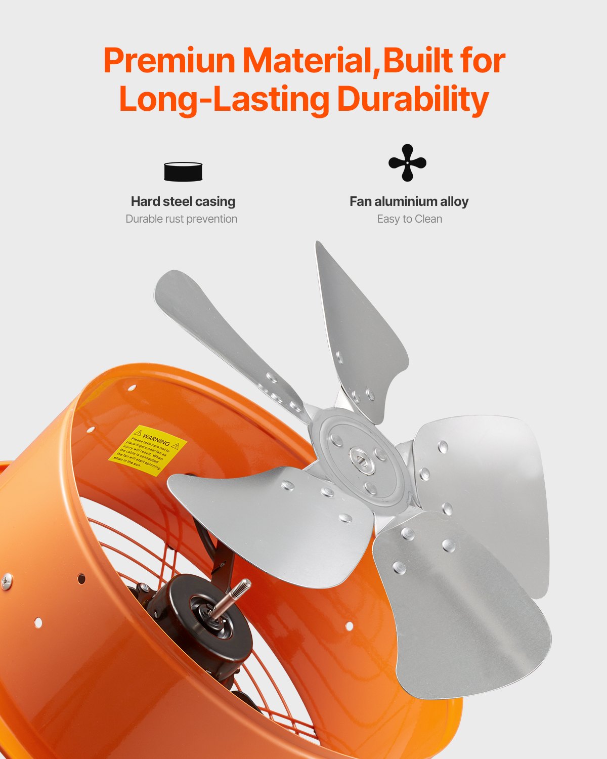 Gavelmonterad fläkt, 14 tums solenergidriven vindsfläkt med justerbar termostat och yttre nät, 1300 CFM husfläkt kyler upp till 1850 kvm, tyst ventilation för tak, garage, butik, svart