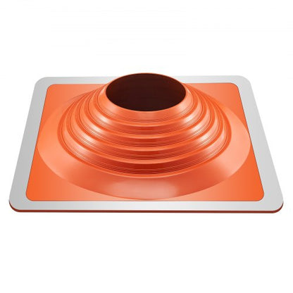Takrörsskyddsstöd, passar rör med ytterdiameter 25-48 cm, flexibelt silikontakjack för rörskydd, hög temperatur -34°C till 230°C, hållbar fyrkantig metallbas, för skorsten, vedspis och utomhusventilationsrör