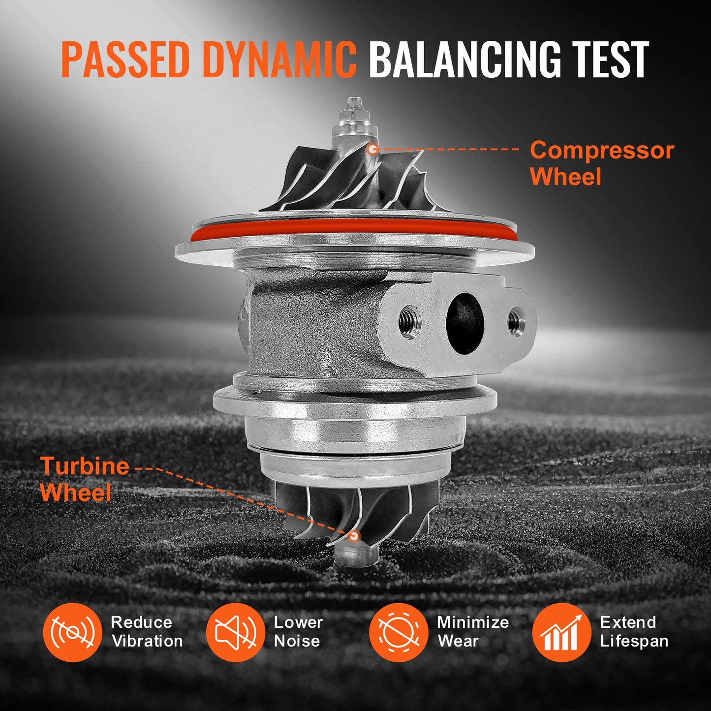 Komplett turboaggregat Chevy Chevrolet Cruze 2011-2015 med packningssats, Sonic 2012-2020 &amp; Trax 2013-2021 &amp; Buick Encore 2013-2021 Turboaggregat kompatibel 1.4L Ersättningsnummer 55565353