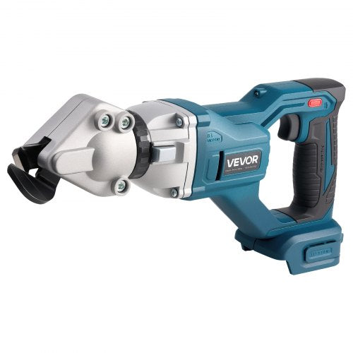 Metallsax, Plåtskärare Sladdlös med 360 graders vridbart huvud, Dubbla blad, 25000 varv/min, Skär 1,22 mm galvaniserat stål, 1 mm rostfritt stål, Aluminiumplåt, Plast, Kartong