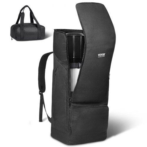 Telescope Case, 760 mm, Telescope Storage Backpack with Secure Strap, Pockets and Cozy Shoulder Traps, Shock-Absorbent Telescope Carrying Case for Optical Tube & Tripod, Counterweight Pocket