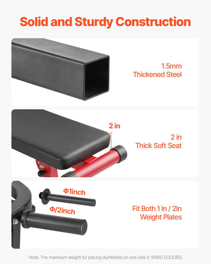 Bröstpressmaskin, 450 LBS bänkpressset, justerbar platt lutande bänk med oberoende konvergerande armar, övre bröstutrustning, fitnessutrustning för hemmagym för bröst, magmuskler, axel
