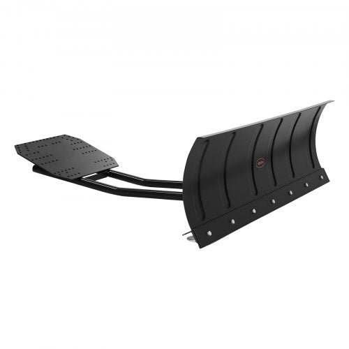 Snöplogssats, 122 cm universal snöplogsfäste, höjd- och vänster-högerjusterbar, snabb att ta av, ATV-skrapblad i stål, 3 monteringsalternativ, effektiv snöröjning, för de flesta ATV och UTV
