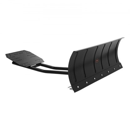 Snöplogssats, 122 cm universal snöplogsfäste, höjd- och vänster-högerjusterbar, snabb att ta av, ATV-skrapblad i stål, 3 monteringsalternativ, effektiv snöröjning, för de flesta ATV och UTV