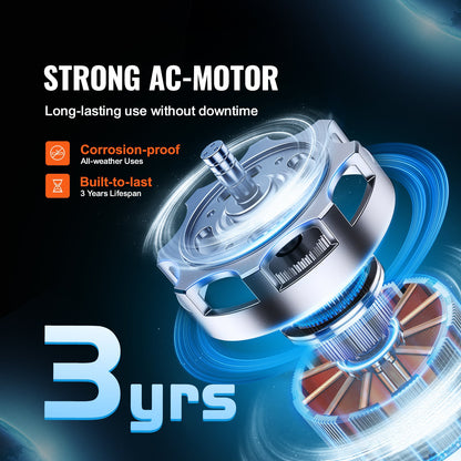 Inline-kanalfläkt, 203,2 mm 506,2 CFM med variabel hastighetsregulator, tyst AC-motorventilationsfläkt för kylförstärkare, odlingstält, hydroponik