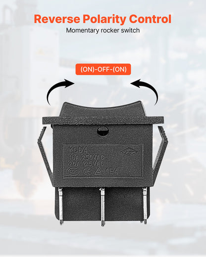 Vippströmbrytare, 6-polig momentan DPDT vippströmbrytare, 3-läges (PÅ)-Av-(PÅ) polaritetsomkastare AC 250V/16A 125V/20A för bil, båt, hushållsapparater
