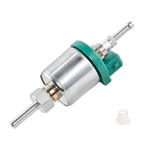 Dieselvärmare bränslepump, 12V DC billuftvärmare dieselbränsledoseringspump, 22ML aluminium luftdiesel parkeringsvärmarpumpar passar för 2KW 5KW 8KW dieselvärmare, tyst design, pulsteknik