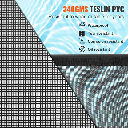 Poolgrind 121,9 cm x 76,2 cm Avtagbar, nedgrävd poolgrind för barnsäkerhet