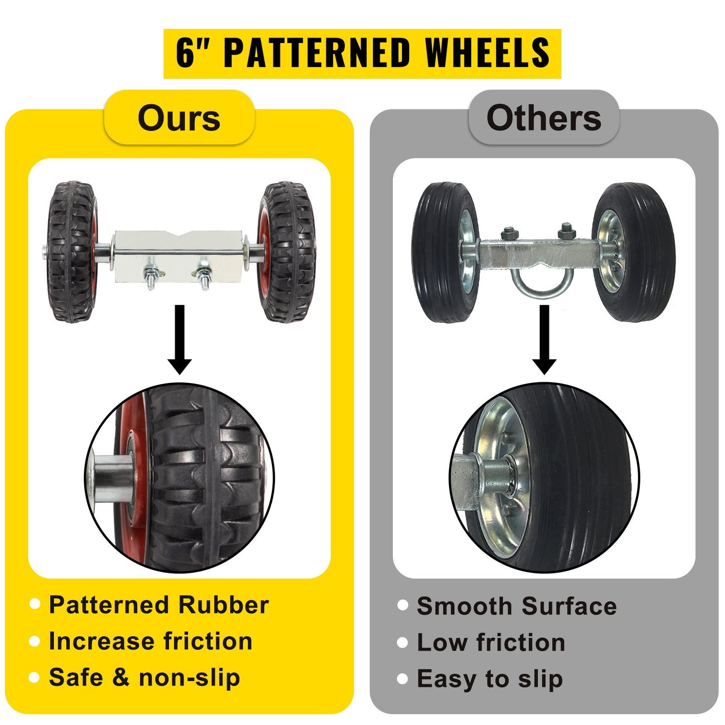 Kedjelänkad rullgrindsats Galvaniserat stålrullstaket med 6 universalskenor Kedjelänkad rullgrindshårdvarasats med 2 massiva gummihjul Rullstaketsats för kedjelänkad skjutgrind
