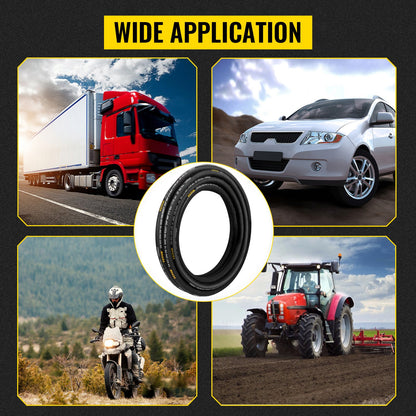 Hydraulslang 1/4 tum x 328 fot, Spiralformad hydraulslang 5800 PSI, Hydraulslang i gummi med 2 höghållfasta ståltrådsflätor, Hydraulslang i bulk -20℃ till 140℃, Flexibel hydraulslang för olja