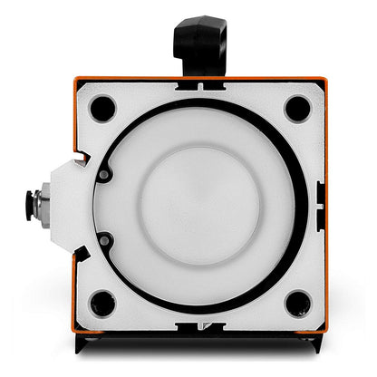 Pneumatisk krymptång Am-10, luftdriven kabelterminalkrympmaskin för krympning upp till 16 mm2, pneumatisk krymptång med 10 uppsättningar backar för många typer av terminaler