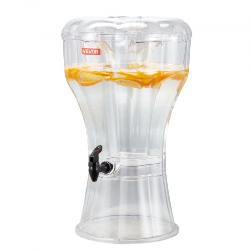 Dryckesdispenser, 13L dryckesdispenser för fester, Plastjuicedispensrar med droppfri kran, Iste-citronjuice-vattendispensrar, för restauranger, hotell, fester