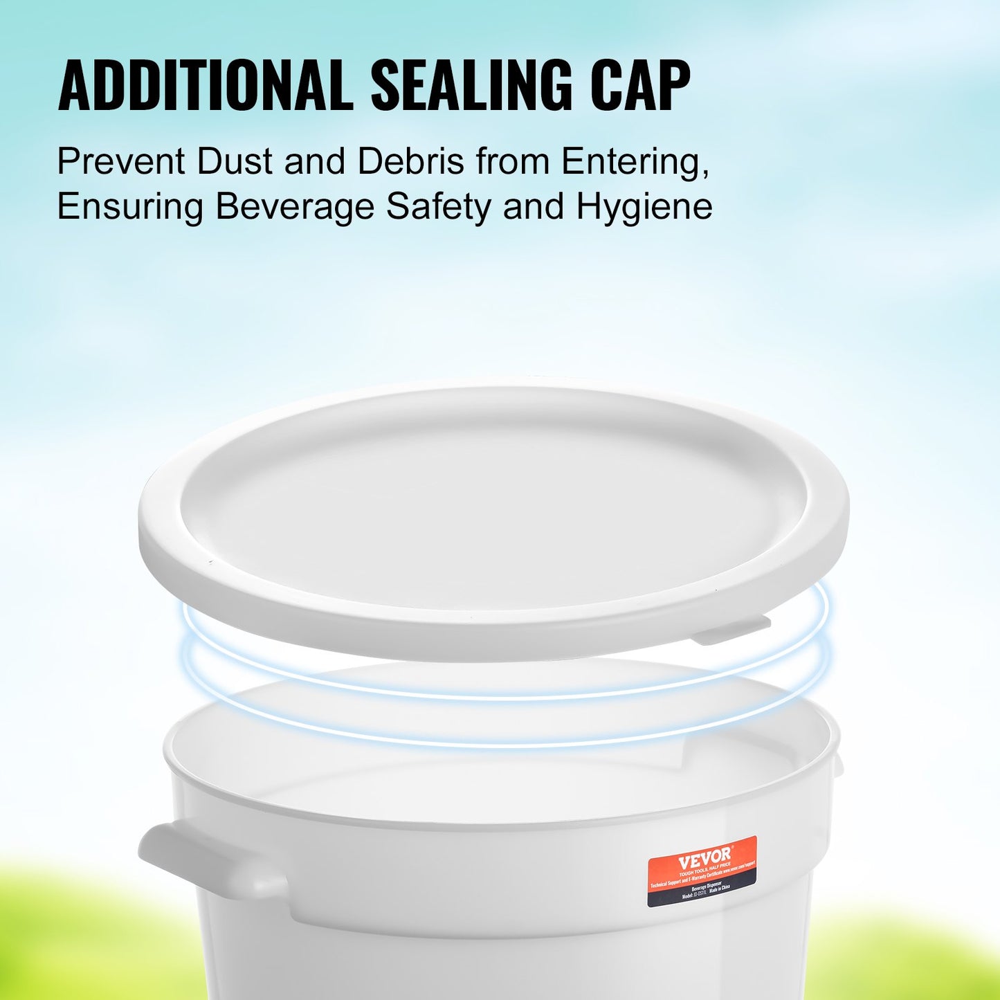 Dryckesdispenser, 3-gallons dryckesdispensrar för fester, plastjuicedispenser med kran och lock, iste-citronvattendispenser, för restauranger, hotell, fester