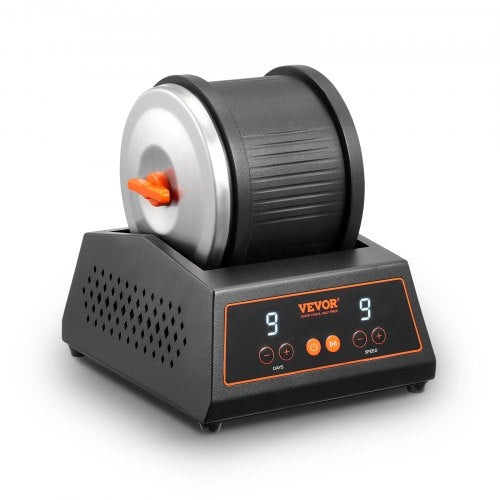 Stenstrummare, 1,8 kg stenpoleringsmaskin, 9 hastighetsinställningar, 9 dagars poleringstimer, stenstrummare, direktdriven motor, stenpoleringsmaskin, kallvalsat stålhus, stenpoleringsmaskin för barn och vuxna