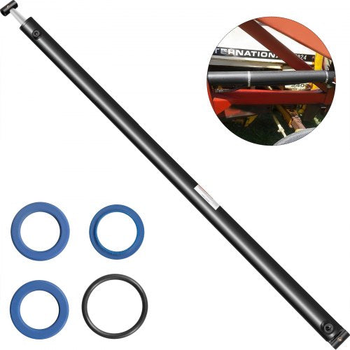 Hydraulcylinder 2" Borrning 36" Slaglängd Hydraulisk kolvcylinder 3000psi Hydraulcylindrar Svetsade Dubbelverkande Tvärrör SAE6 Port Hydraulisk Lyftcylinder (2 X 36)