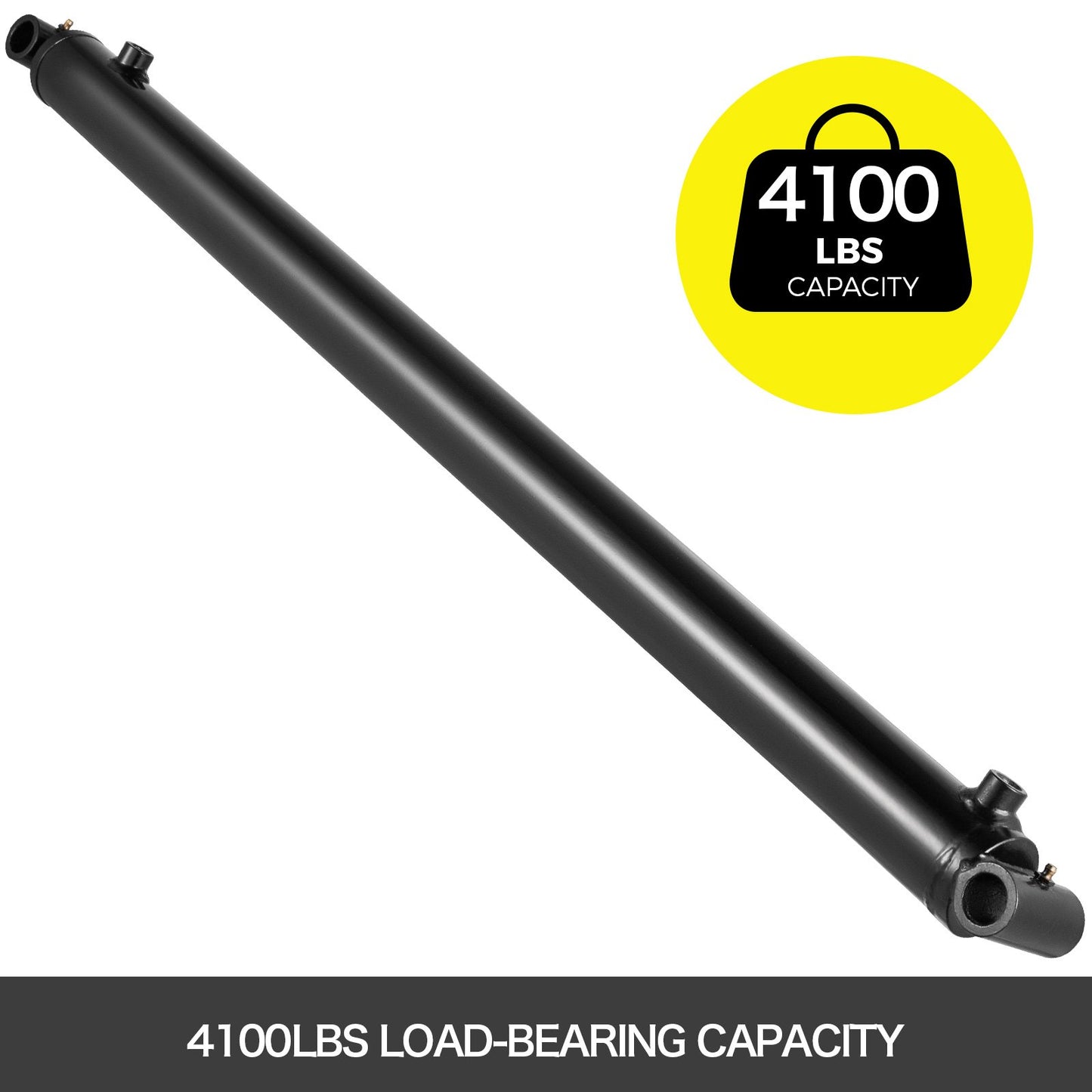 Hydraulic Cylinder 2\" Bore 36\" Stroke Hydraulic Ram Cylinder 3000psi Hydraulic Cylinders Welded Double Acting Cross Tube SAE6 Port Hydraulic Lifting Cylinder (2 X 36)