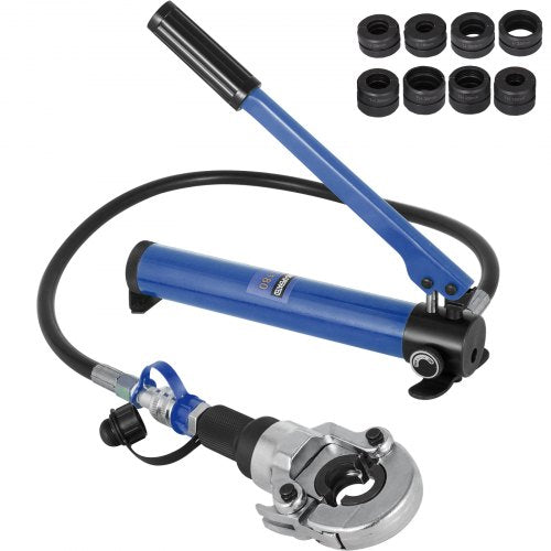 Hydraulisk krymptång 6T, presstång 16-20-25-32MM, U-formad/TH-formad rörkrymptång, handhållen presstång PE-X krymptång för kompositrör PEX