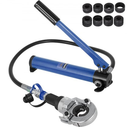 Hydraulisk krymptång 6T, presstång 16-20-25-32MM, U-formad/TH-formad rörkrymptång, handhållen presstång PE-X krymptång för kompositrör PEX