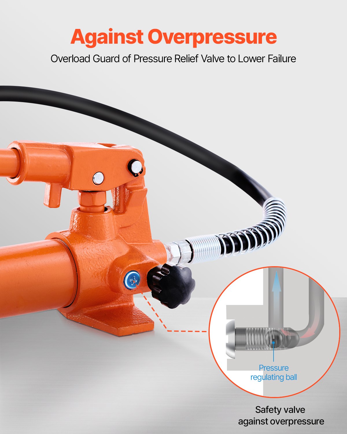 Hydraulisk verkstadspress, 10 T H-rams verkstadspress med pressplatta och H-formad bas, stabil, justerbar hydraulpress för garagegolv med övertrycksventil, lämplig för bockning, riktning och stansning