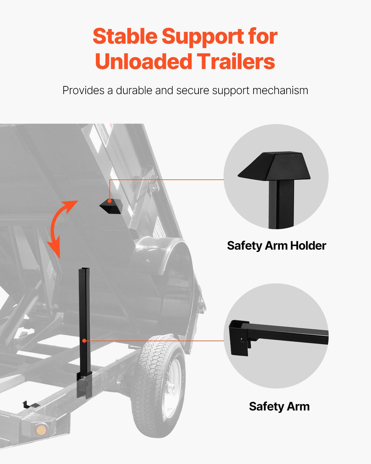 Hydraulisk tipplyftsats, 17 600 lb/8 T tippvagn Hydraulisk saxlyftsats Standardsats, hydraulisk tippflaksats med 12V hydraulpumpenhet Lämplig för saxlyftvagnar och lastbilar