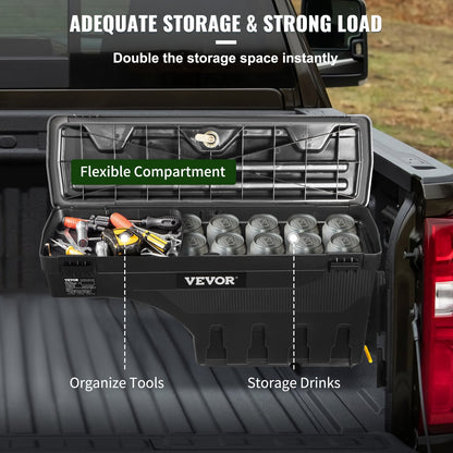 Verktygslåda för lastbilsflak 2019-20 Chevrolet Silverado 1500 Vänster+Höger