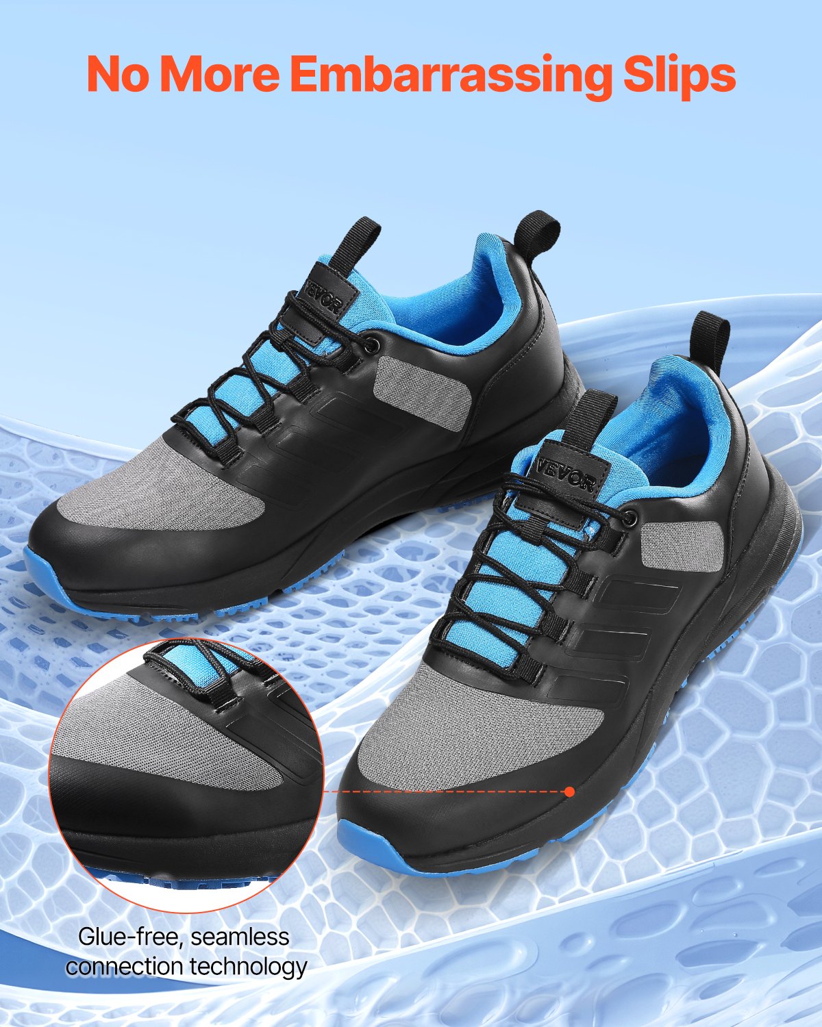 Crosstrainingskor, M-breda sneakers UK storlek 9, skor med bred tåbox, stöd för hålfoten och justerbar snörning, träningsskor för löpning, gymnastik, hundpromenader och tyngdlyftning (svart)