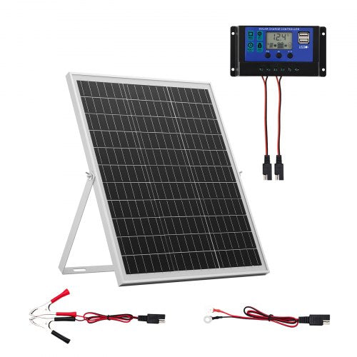 25W 12V solpanelsbatteriladdare, solcellsbatteriunderhållsladdare med intelligent MPPT-kontroller och justerbart monteringsfäste, IP67 vattentät för bil, båt, husbil, motorcykel, släpvagn