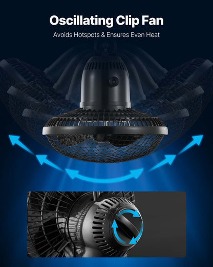 Inomhusväxttältkit, 100 x 100 x 200 cm, inomhusväxttält med fullspektrum LED-växtljus och ventilationssystem, 600D högreflekterande Mylar, odlingstält för blomstergrönsaker