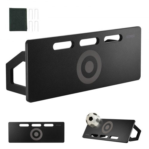 Fotbollsrebounderbräda, 80 cm x 30 cm bärbar fotbollsvägg med 2 vinklar för rebound, hopfällbar HDPE kickback-reboundbräda, fotbollsträningsutrustning för barn och vuxna, passnings- och skottträning