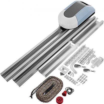 Roller Door Opener 1000N Garage Door Opener Operator Full Kit 150W Remote Control Electric Automatic Gate Openers Sliding Gates Kit