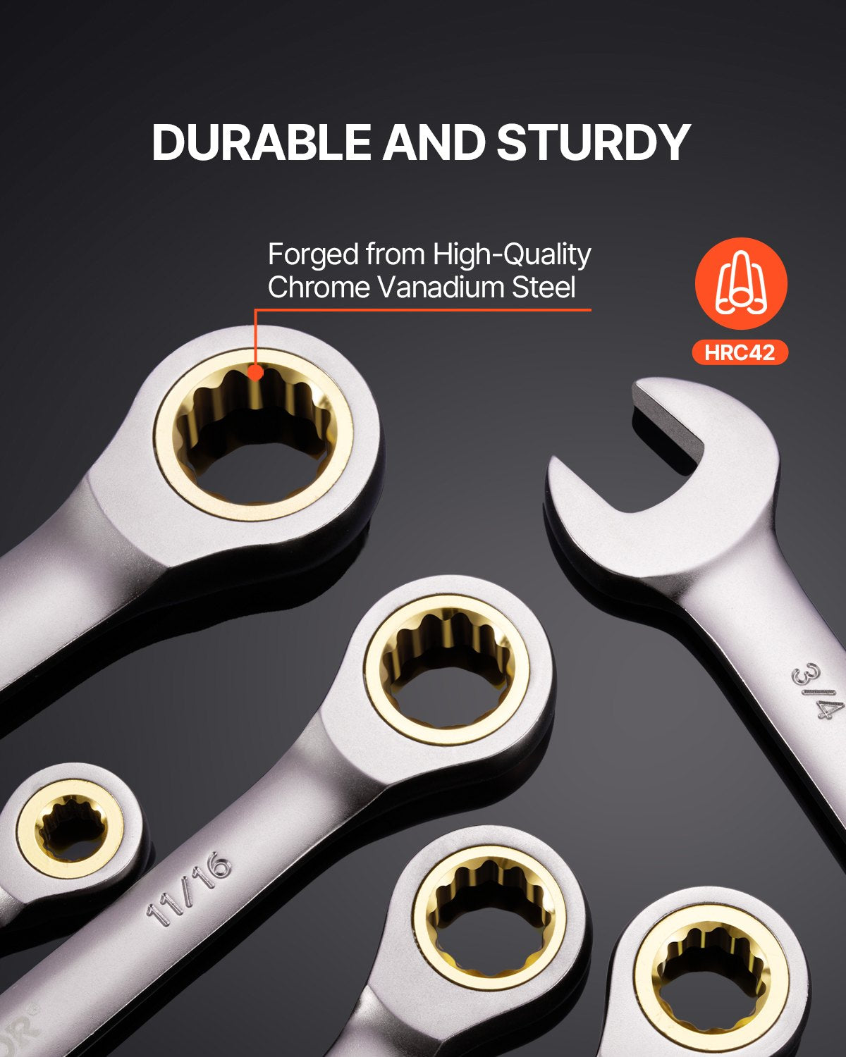 Kombinationsnyckelsats, 24-delars spärrnyckelsats med organiseringsställ, Cr-V stålnyckelsats SAE 1/4" till 7/8", metrisk 8 mm till 19 mm, idealisk för vanliga hushåll, bilreparationer, nödsituationer