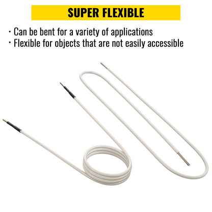 Induktionsvärmare induktorspolsatser, magnetisk miniinduktionsvärmarsats, flamlösa värmetillbehör 8 st, värmebeständigt induktionsvärmarverktyg med flexibilitet för att ta bort rostiga bultar och muttrar