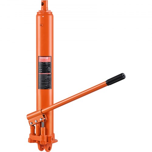 Hydraulisk domkraft med lång ram, 8 tons motorlyftcylinder med dubbelkolvpump och gaffelbas, Hydraulisk ramcylinder för motorlyft, Hydrauliska garage-/verkstadskranar, Mekanisk, Lantbruk