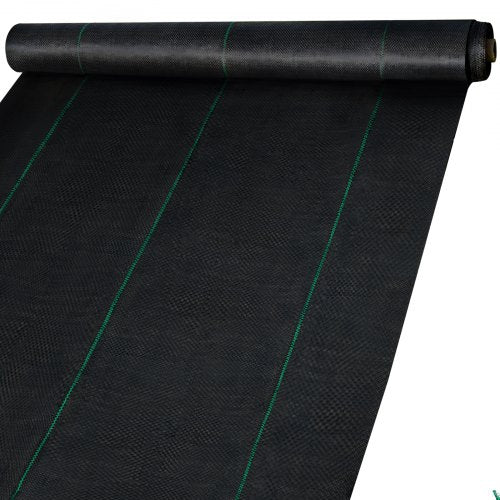 182.9 x 9144 cm Heavy Duty PP Woven Weed Barrier Landscape Ground Cover 68 g